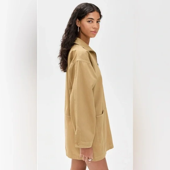 Rachel Comey Ennio Olive Cargo Midi Mini Tan Dress Size 4 New w Tags